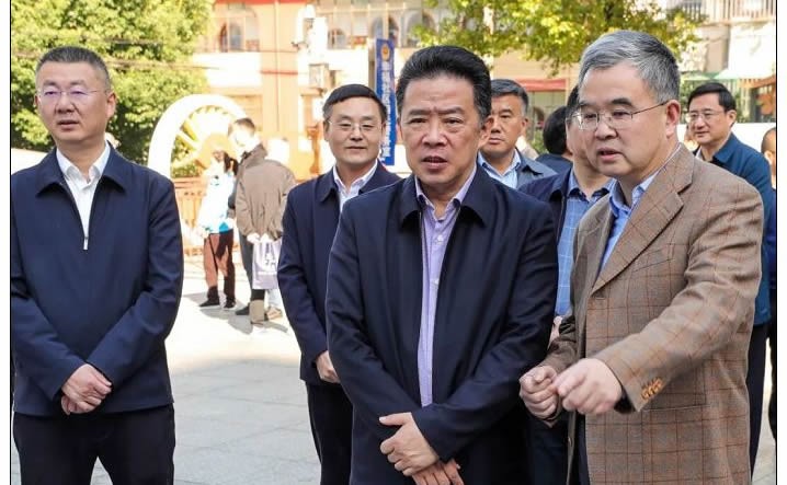 市委书记杨宏星参加我院“世界卒中日”活动，指导卒中防治工作