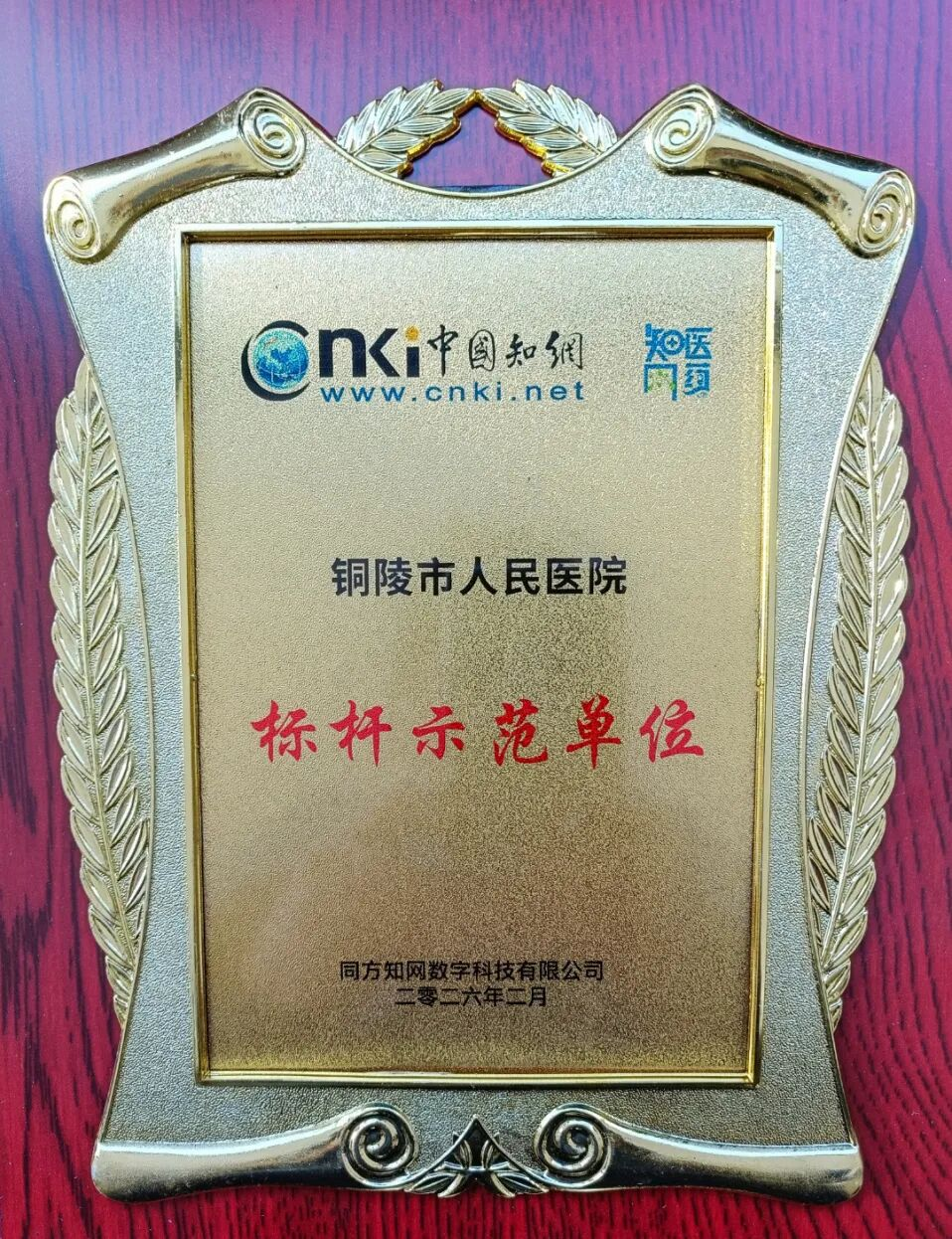 全省唯一！我院图书馆获评“中国知网标杆示范单位”